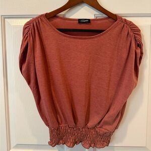 Colette Louella Short Sleeve Knit Top Size Small